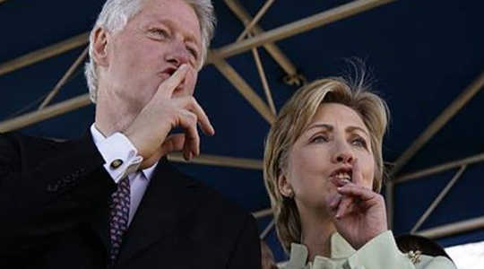 bill and hillary