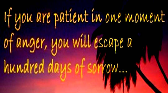 The Gift of Patience: Patience Guards the Door to Anger