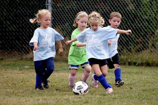 When It Comes To Sports, Boys Play Like A Girl