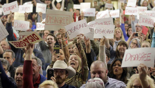 Town Hall Meetings Become The Indivisible Epicenters as 'The Resistance' Grows