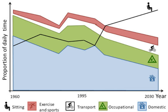 Adapted from Ng et al (2012). Time use and physical activity