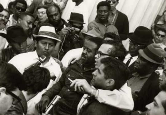 Native American activists join Martin Luther King’s Poor People’s Campaign on a march in Washington DC in 1968. (The radical story of the native american liberation movement)