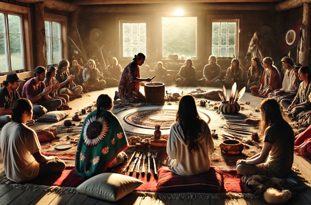 Indigenous healing ceremony