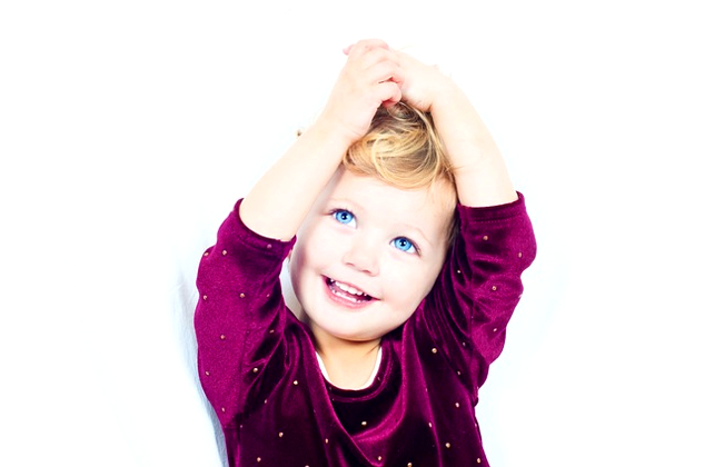 a joyful and radiant young girl