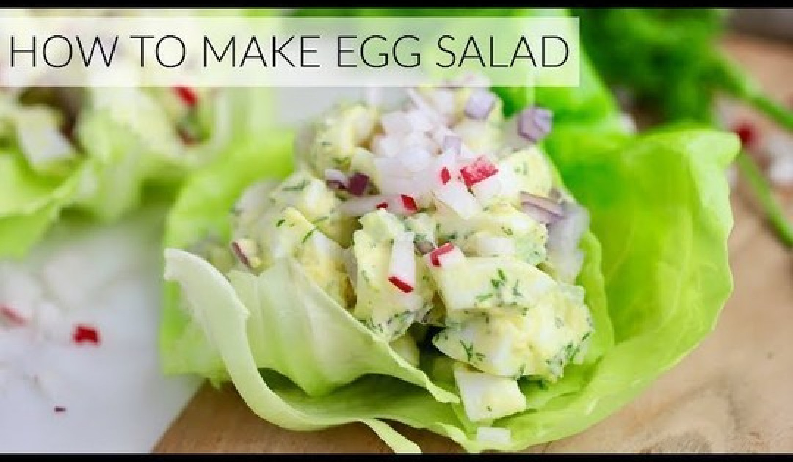 How to make egg salad 2 easy ways