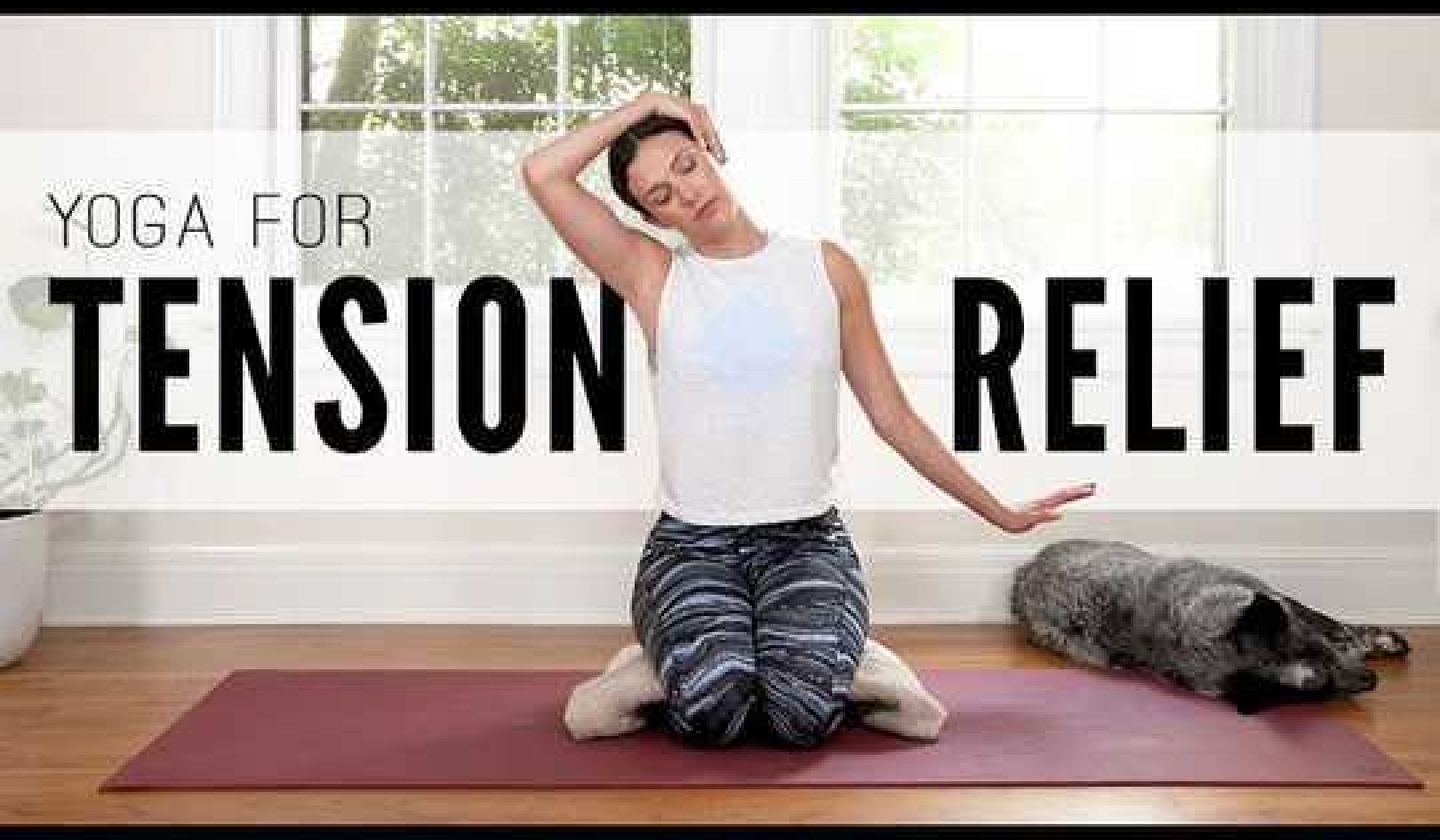 Yoga For Tension Relief With Adriene