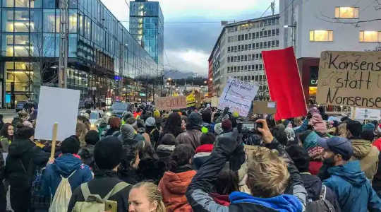 Global climate strike Friday, 25th of September, 2020.