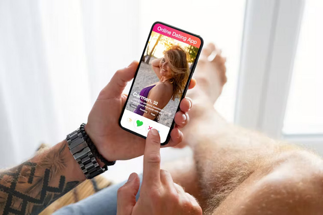 Dating apps designed to keep users swiping, exploring masculinity and behavior.