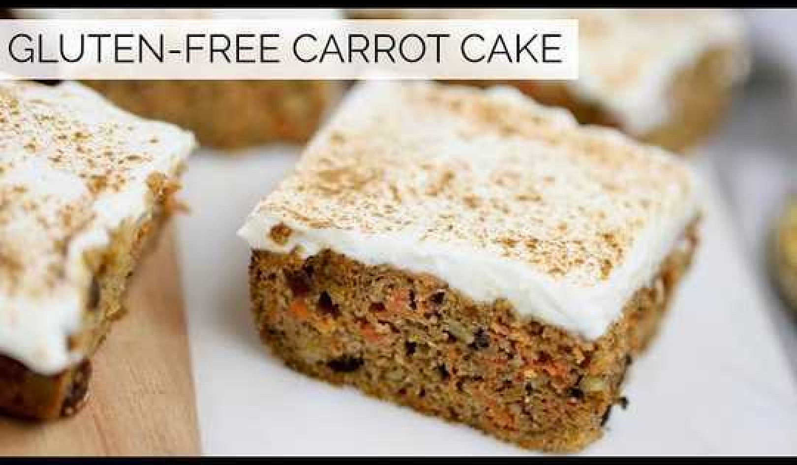 Gluten free carrot cake