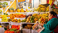 a photo of an outside market in South America